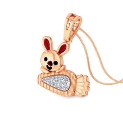 BUNNYS TREASURE KIDS DIAMOND PENDANT