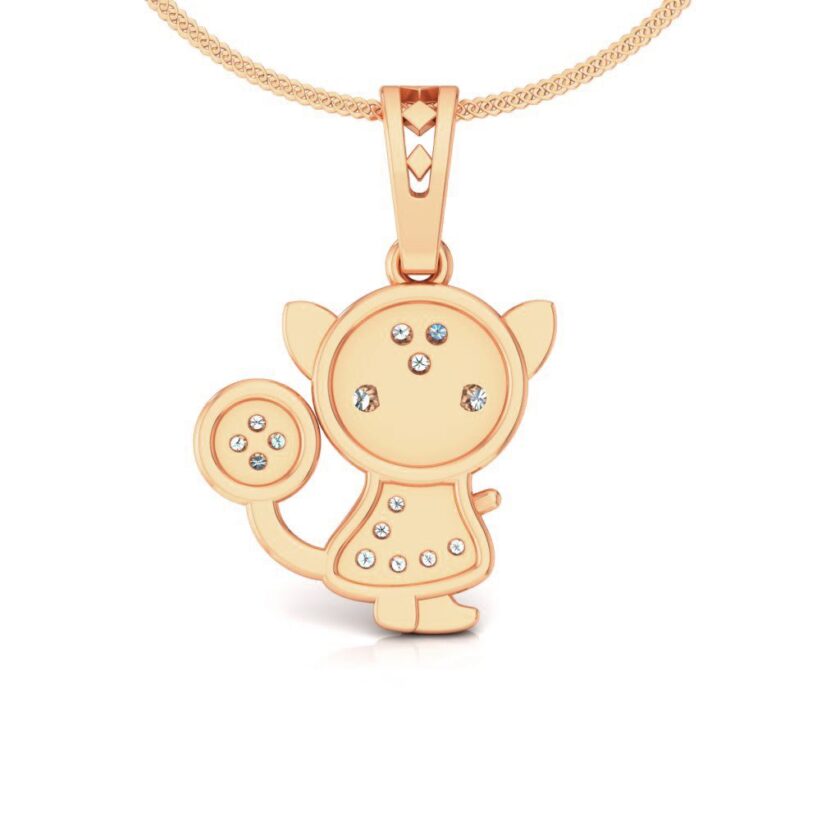 CUDDLE COMPANION DIAMOND PENDANT - Image 3