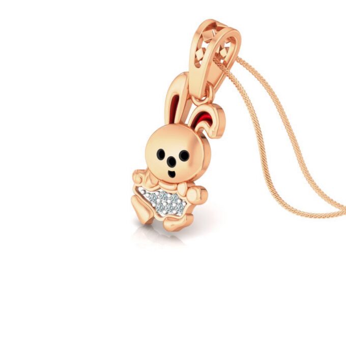 CURIOUS BUNNY KIDS PENDANT