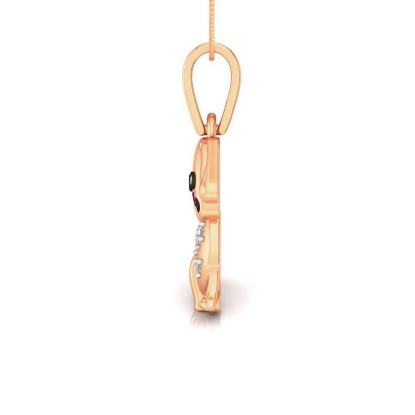 CURIOUS PUP DIAMOND PENDANT - Image 4