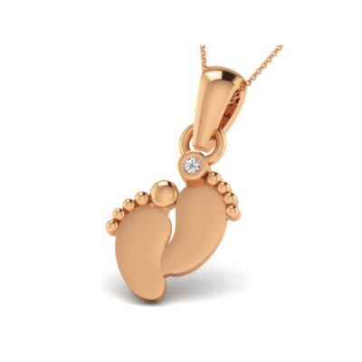 FIRST STEPS DIAMOND PENDANT