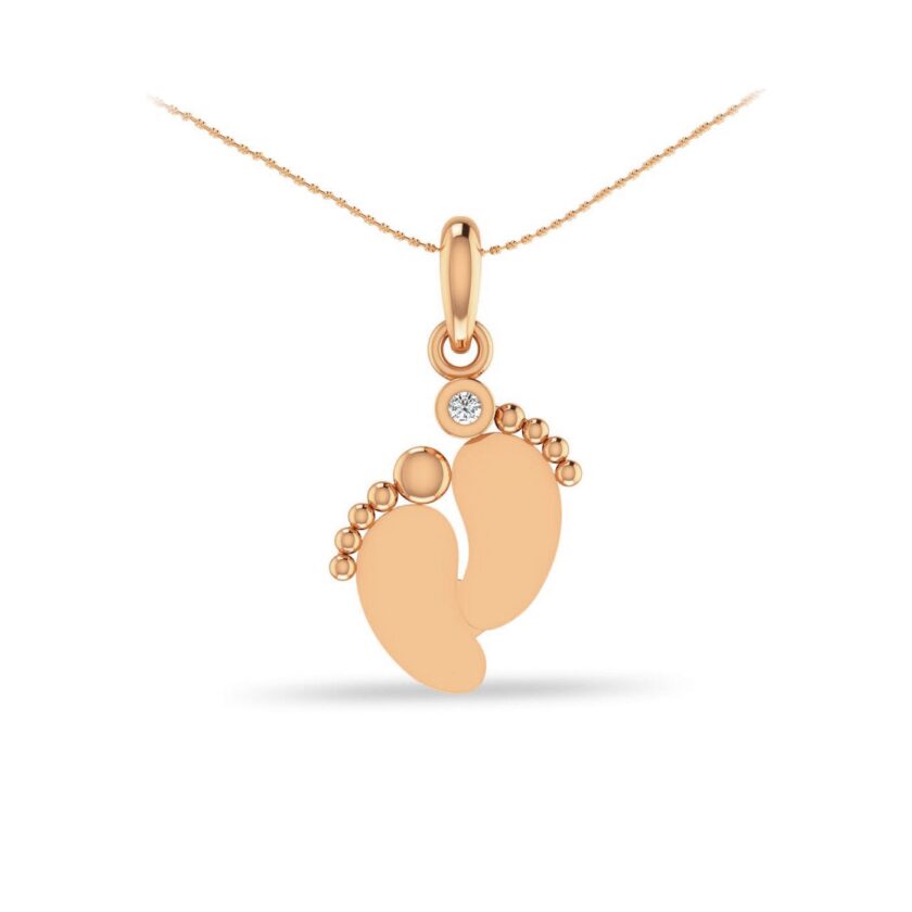 FIRST STEPS DIAMOND PENDANT - Image 2