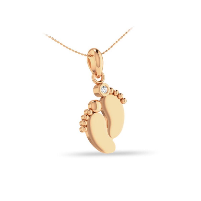 FIRST STEPS DIAMOND PENDANT - Image 3