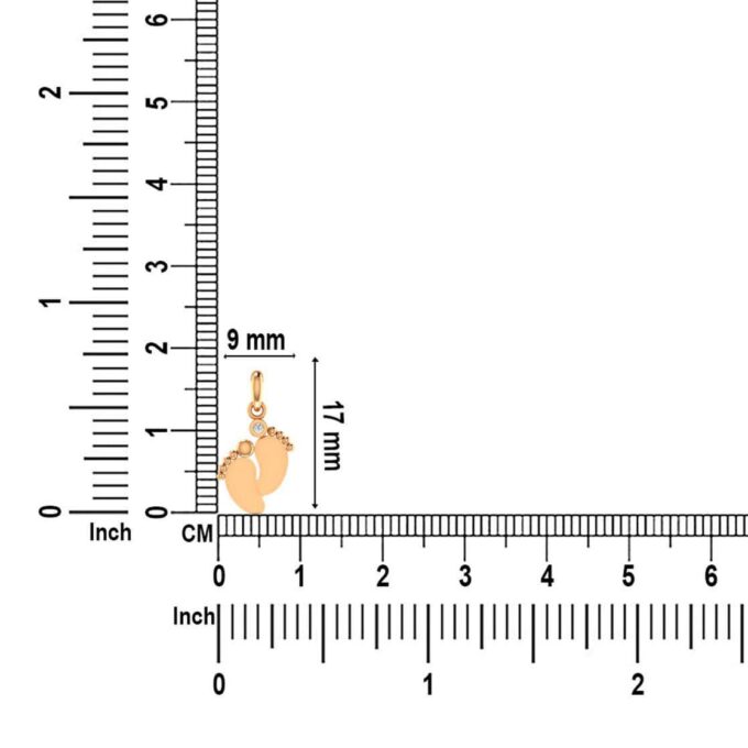 FIRST STEPS DIAMOND PENDANT