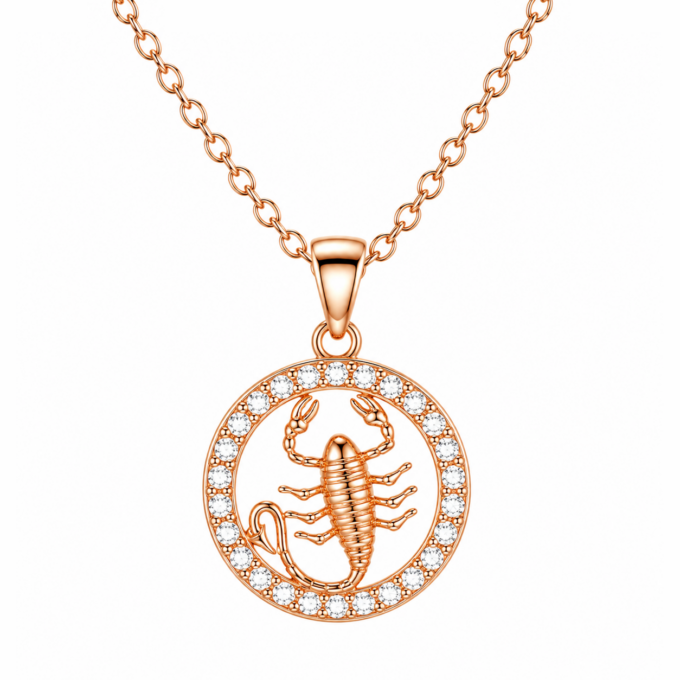 Scorpio Diamond Pendant