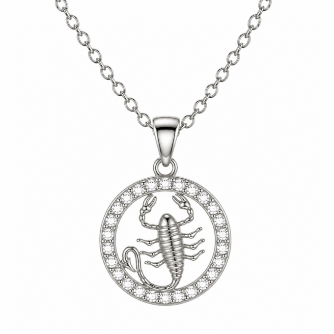 Scorpio Diamond Pendant