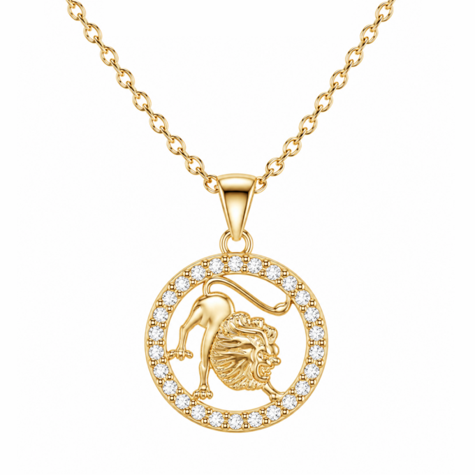 Leo Diamond Pendant
