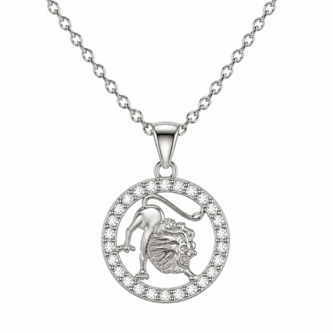 Leo Diamond Pendant