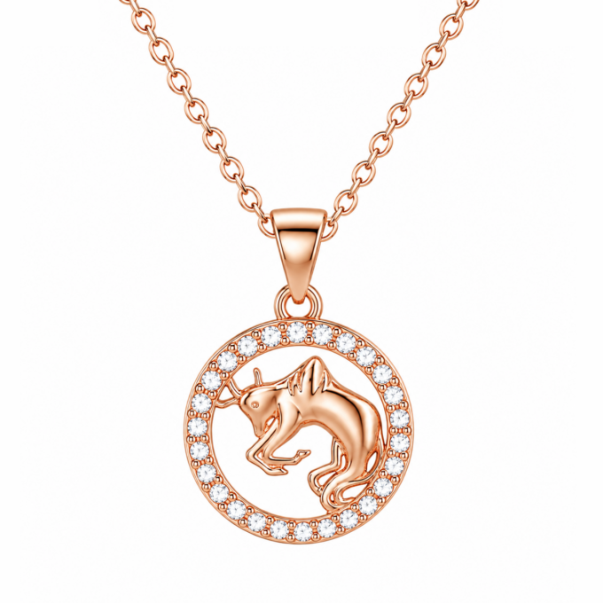 Taurus Diamond Pendant