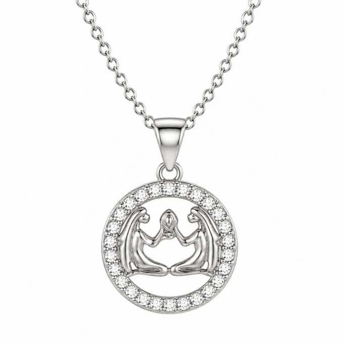 Gemini Diamond Pendant