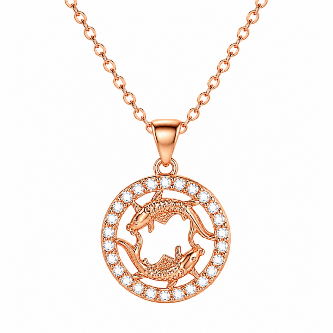 Pisces Diamond Pendant