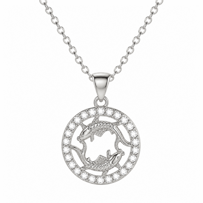 Pisces Diamond Pendant