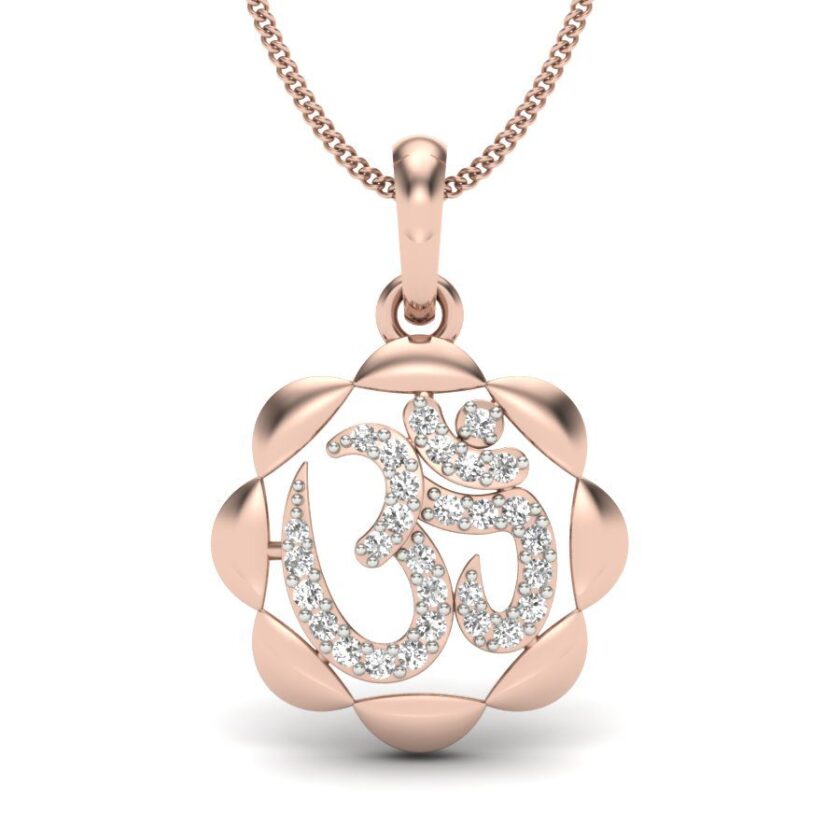 RADIANT CIRCLE OF OM PENDANT - Image 2