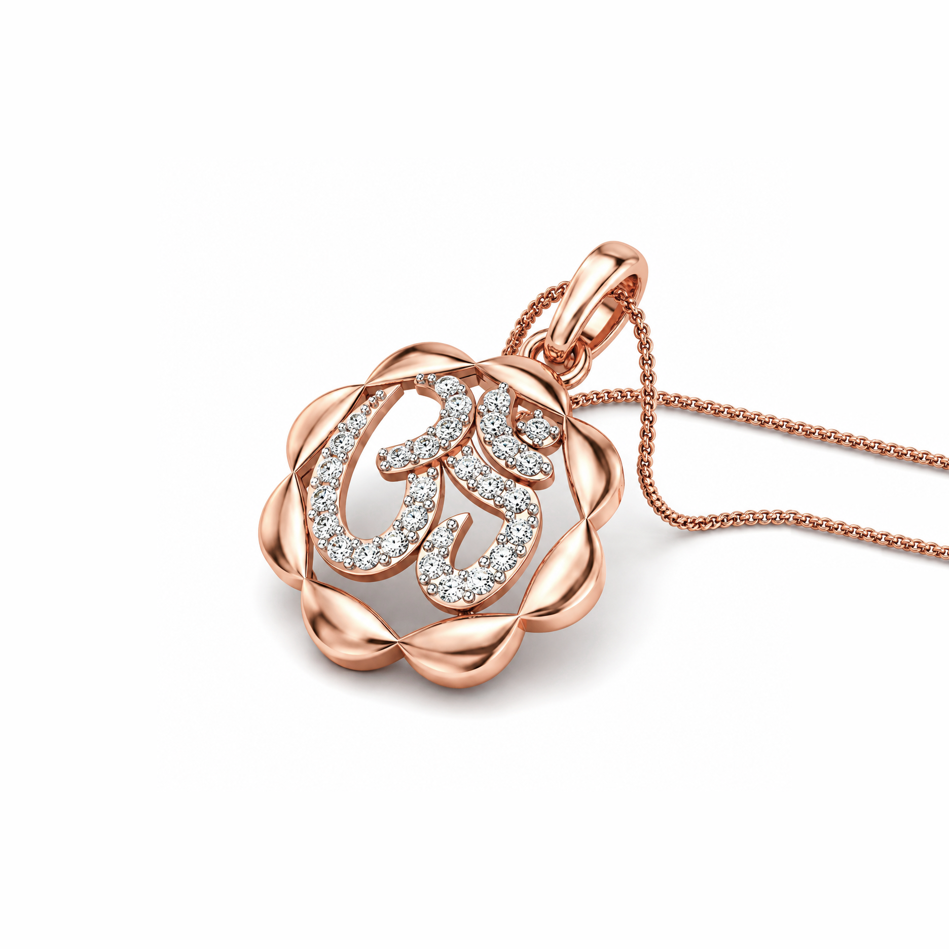 RADIANT CIRCLE OF OM PENDANT - Image 2