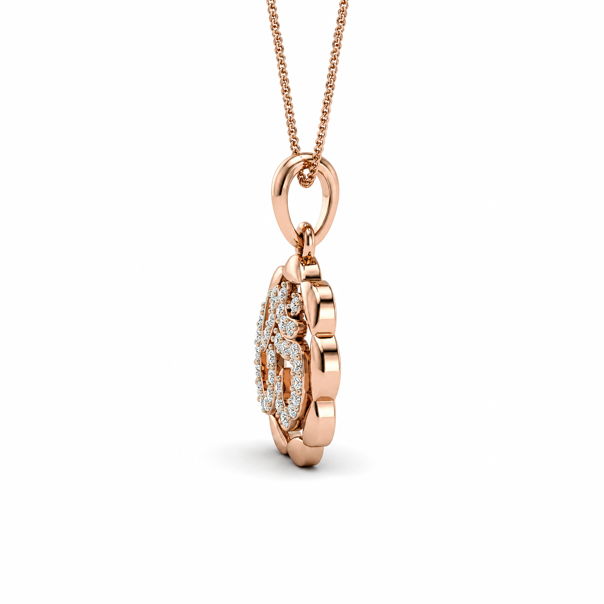 RADIANT CIRCLE OF OM PENDANT - Image 3