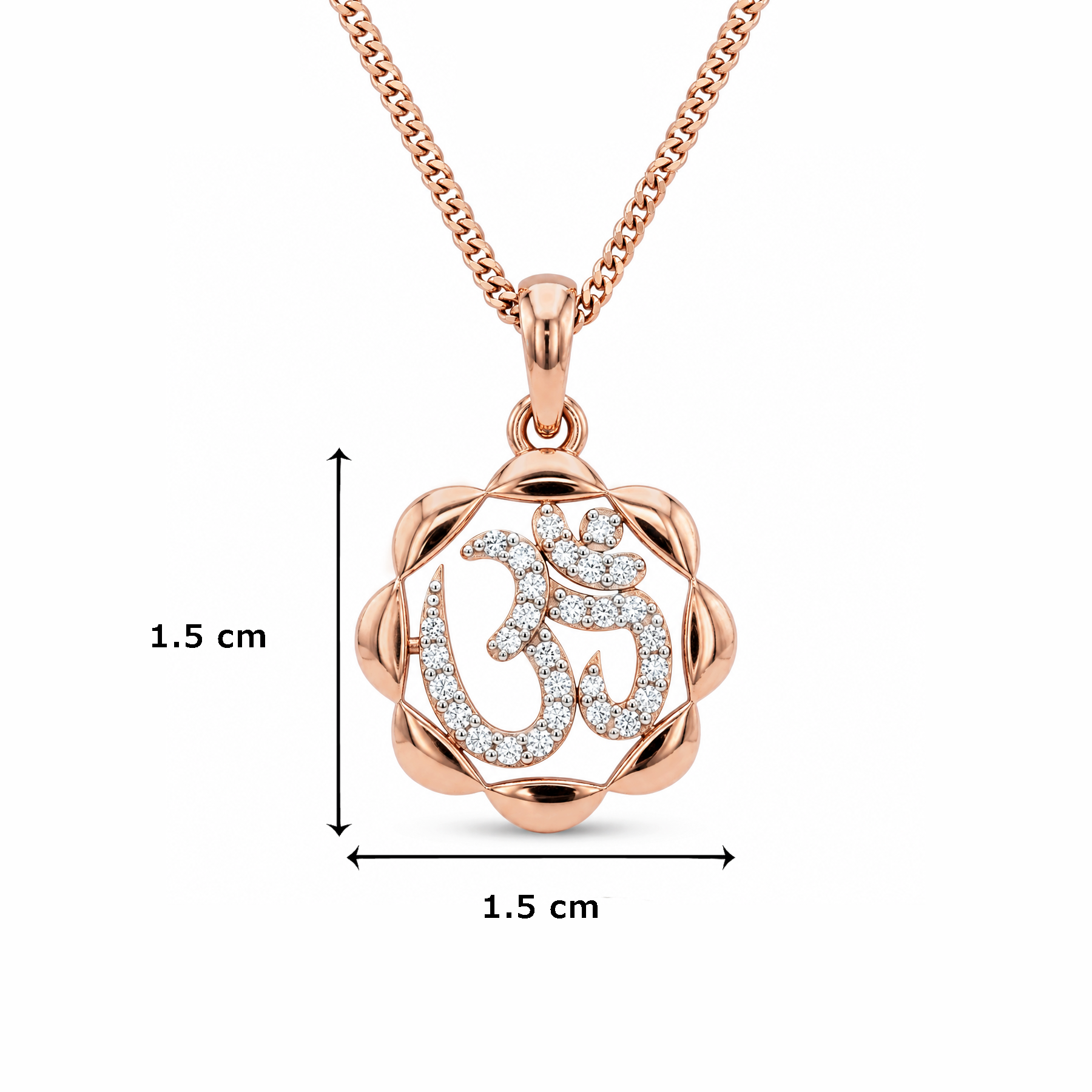 RADIANT CIRCLE OF OM PENDANT - Image 5