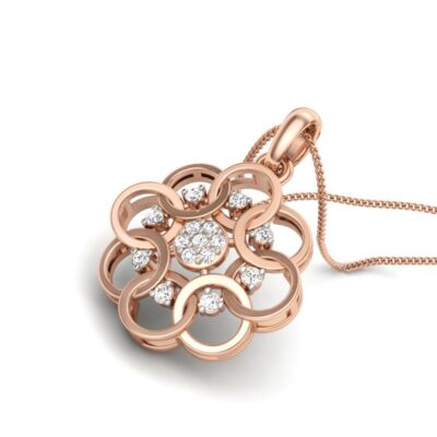 Golden Circle of Unity Pendant