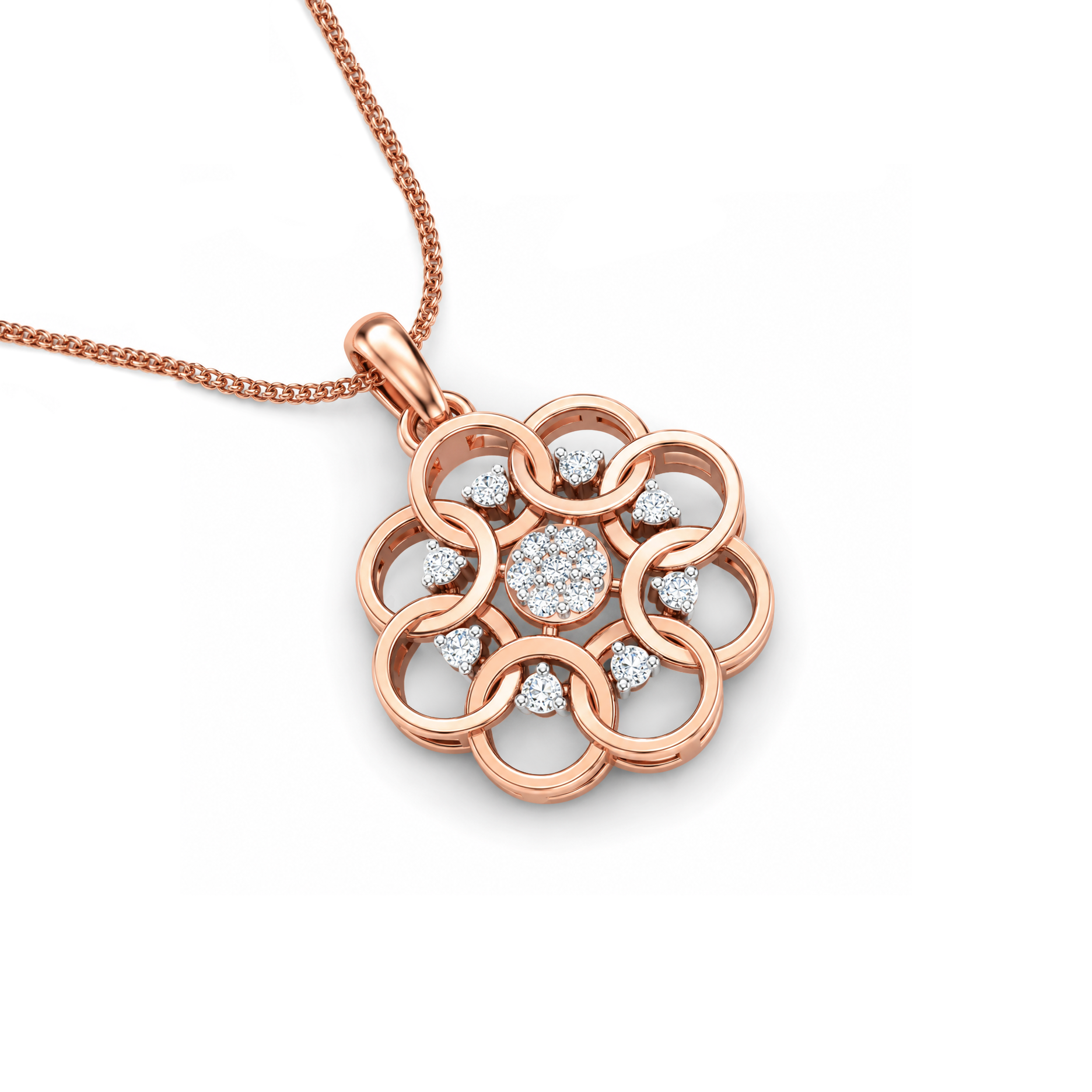 Golden Circle of Unity Pendant - Image 2