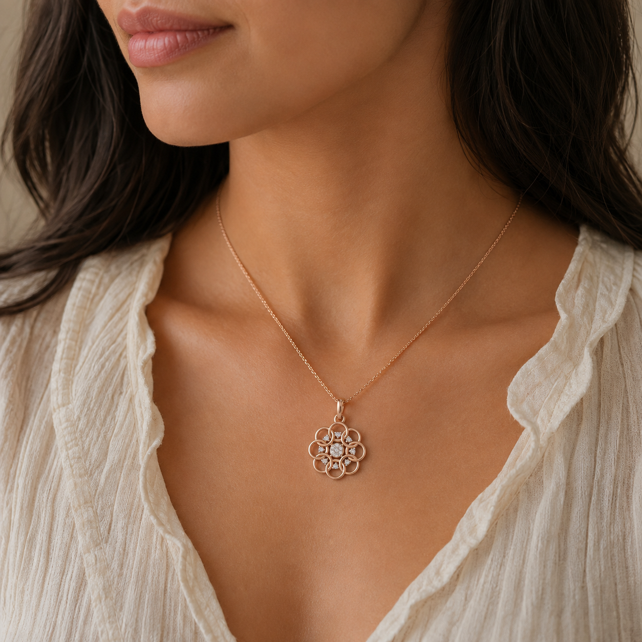 Golden Circle of Unity Pendant - Image 4
