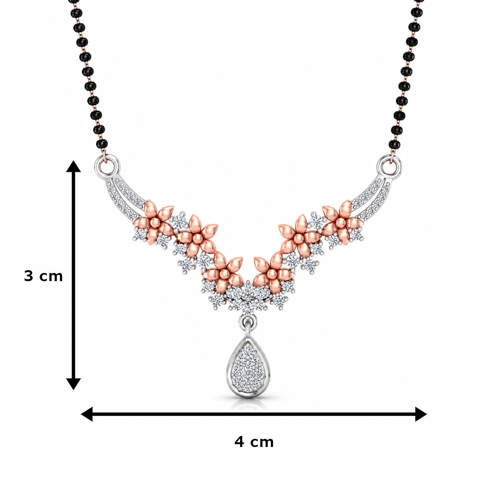 Floral Cascade Diamond Tanmania - Image 5