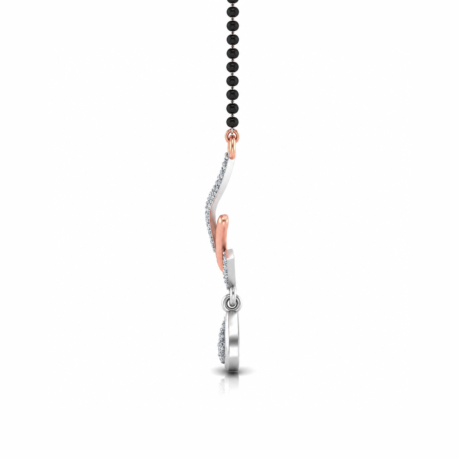 Vibrant V-Drop Diamond Tanmania Pendant - Image 3
