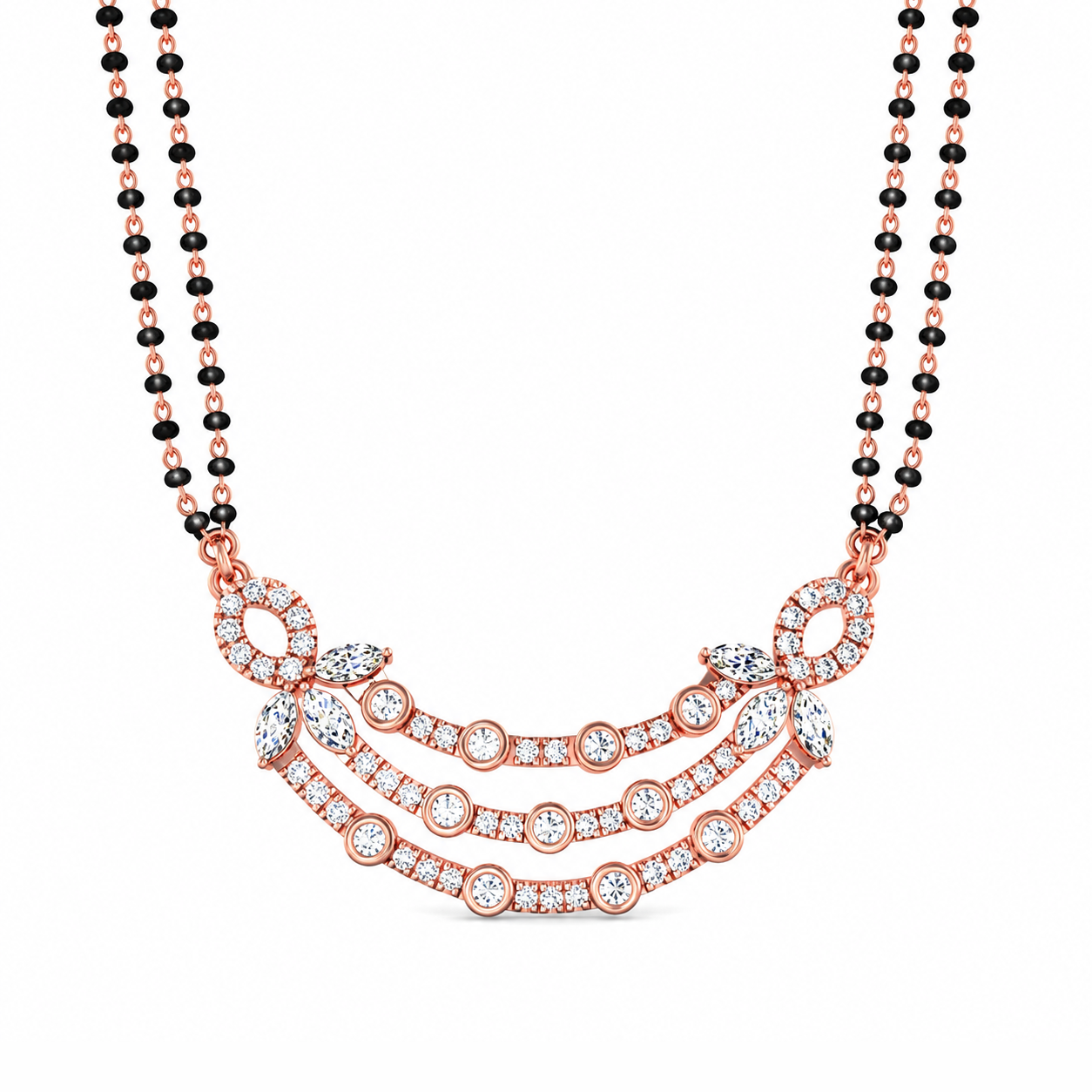 Majestic Marquise Diamond Tanmania Pendant