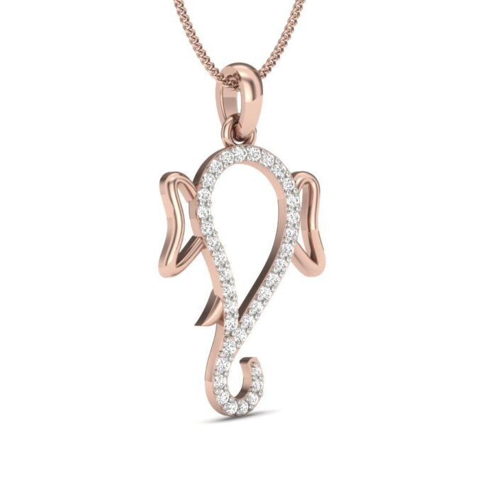 DIVINE GANESHA DIAMOND PENDANT