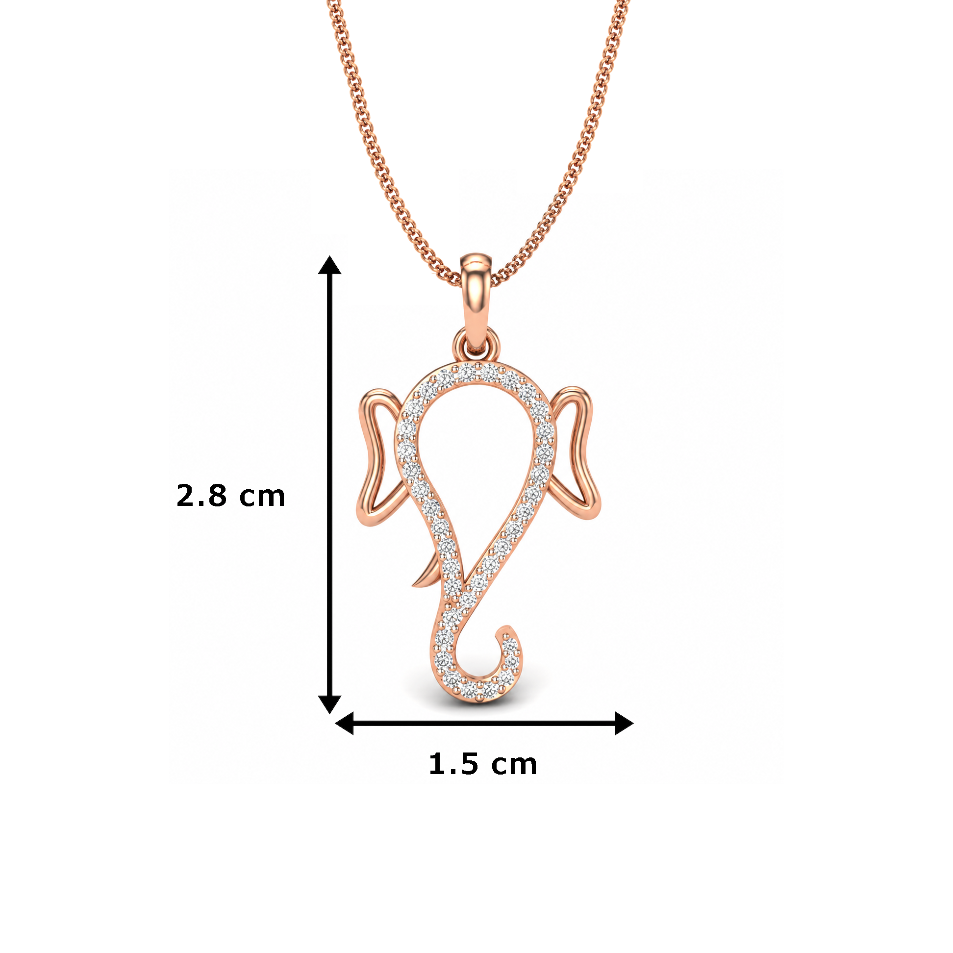 DIVINE GANESHA DIAMOND PENDANT - Image 5