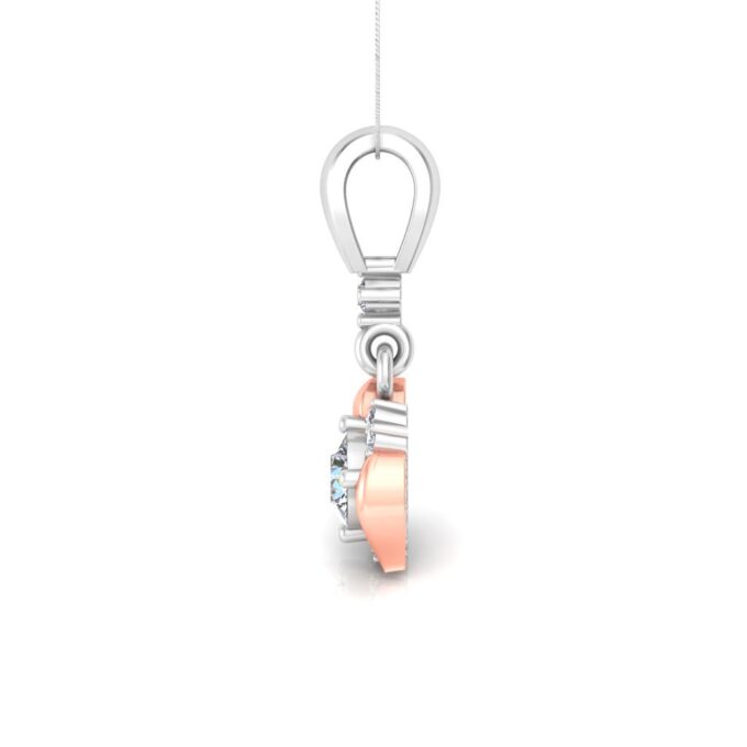 Blossom Fusion Solitaire Pendant