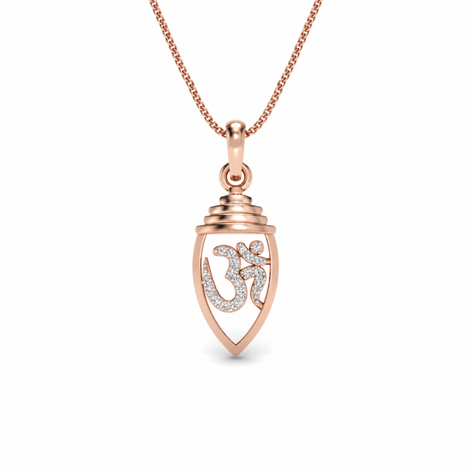 SACRED TEMPLE AUM PENDANT