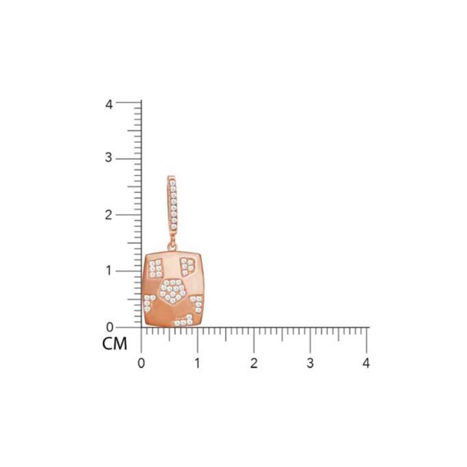 DIAMONDS HARMONY FUSION DANGLING EARRINGS