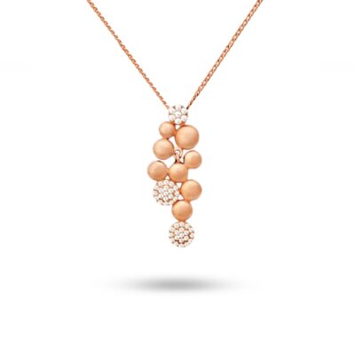 Versatile Orbit Cluster Diamond Pendant