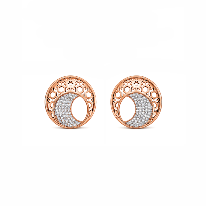 TURKISH DELIGHT DIAMOND EAR TOPS