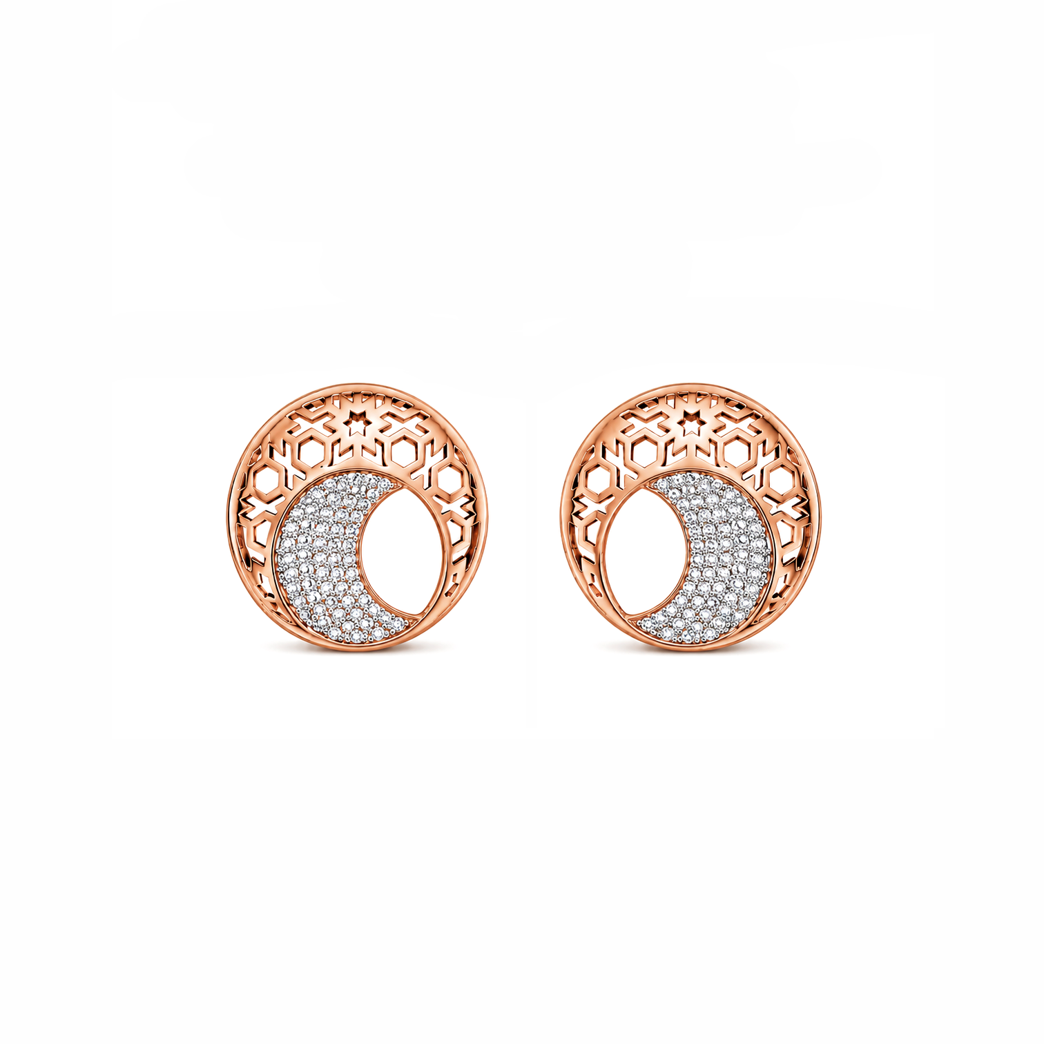 TURKISH DELIGHT DIAMOND EAR TOPS