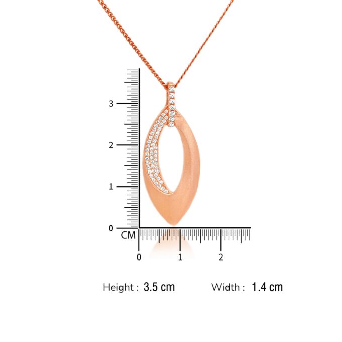 Marquise Radiance Diamond Pendant