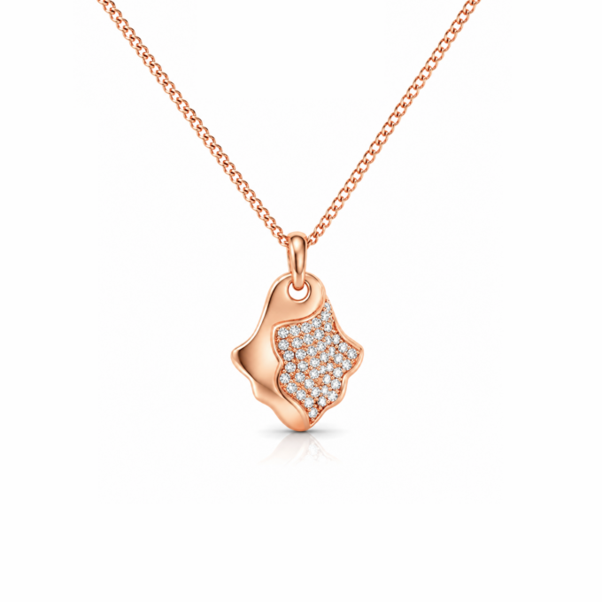 "Divine Blessings" Khmissa Diamond Pendant