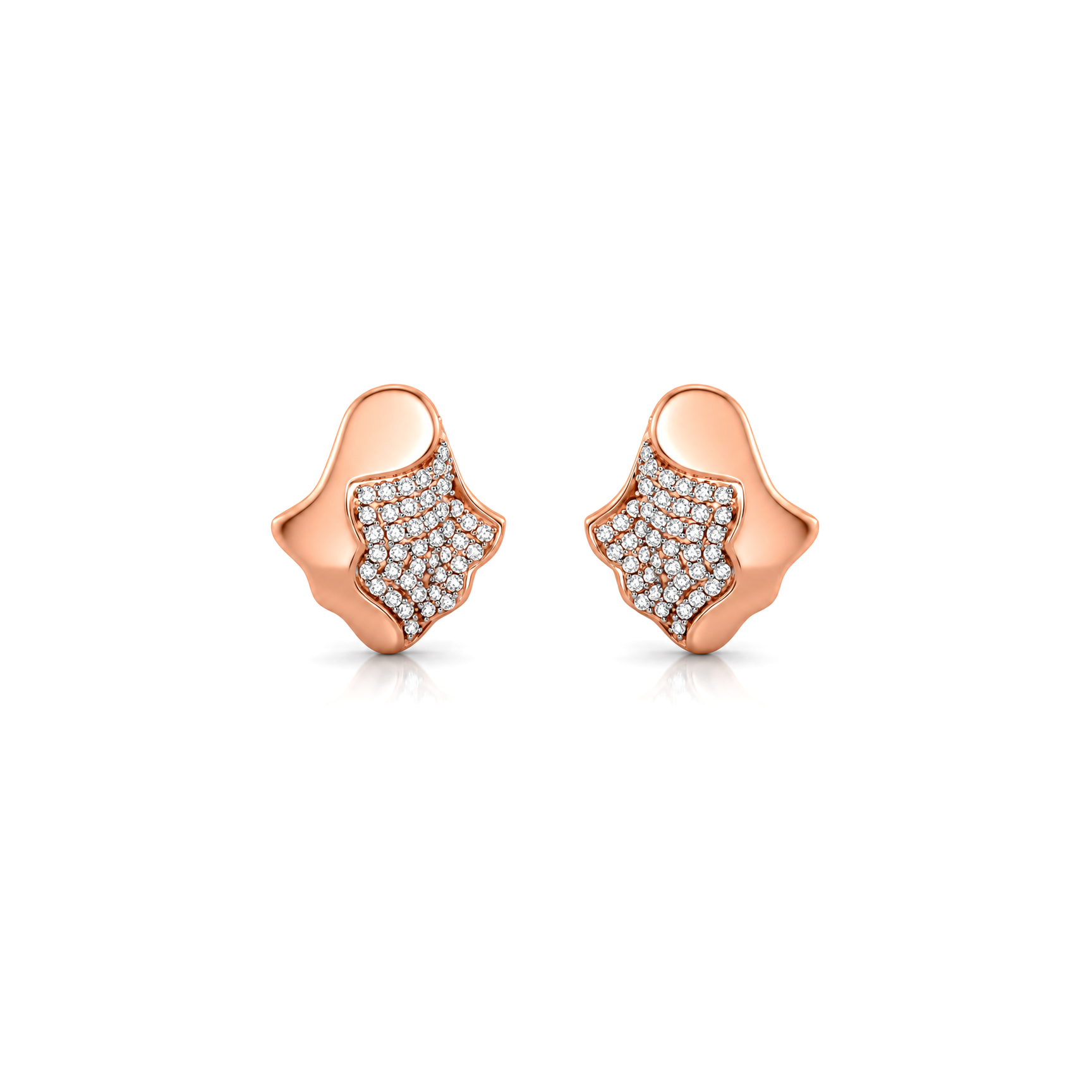 "Divine Blessings" Khmissa Diamond Earring Tops