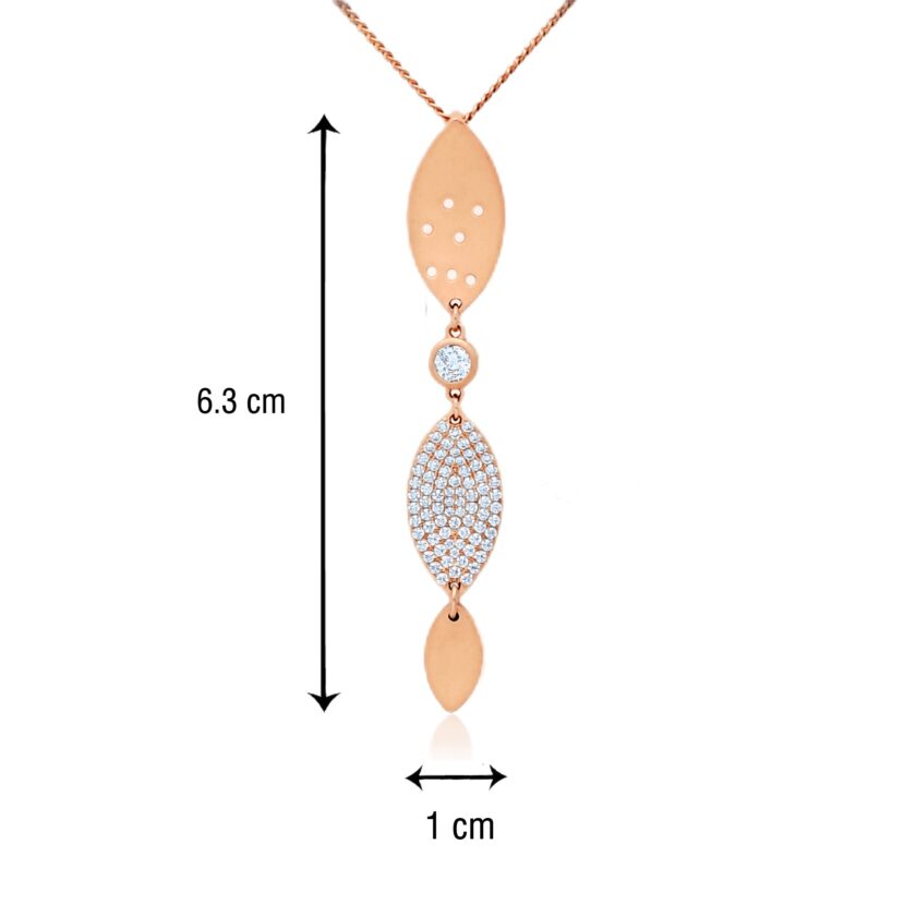 Diamond Mirage Pendant Set - Image 3