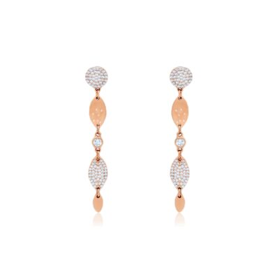 DIAMOND MIRAGE DANGLING EARRINGS