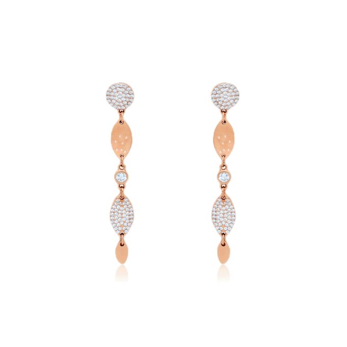 DIAMOND MIRAGE DANGLING EARRINGS