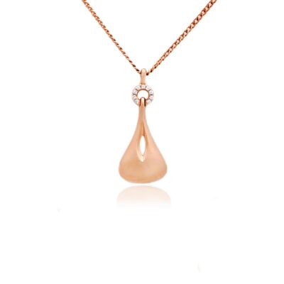 Harmonious Melody" Diamond Guitar Pendant