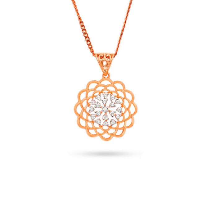 Turkish Elegance Diamond Pendant