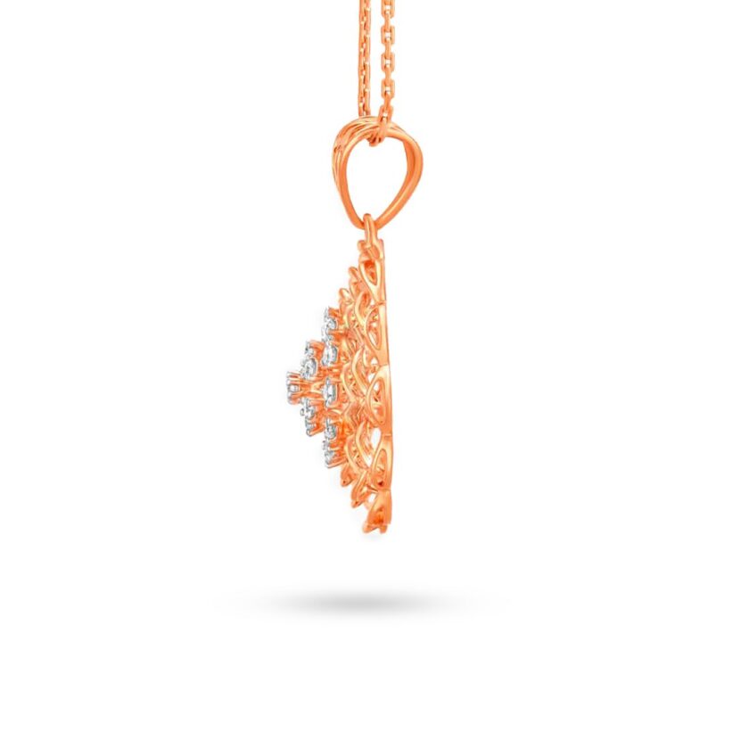Turkish Elegance Diamond Pendant Set - Image 3