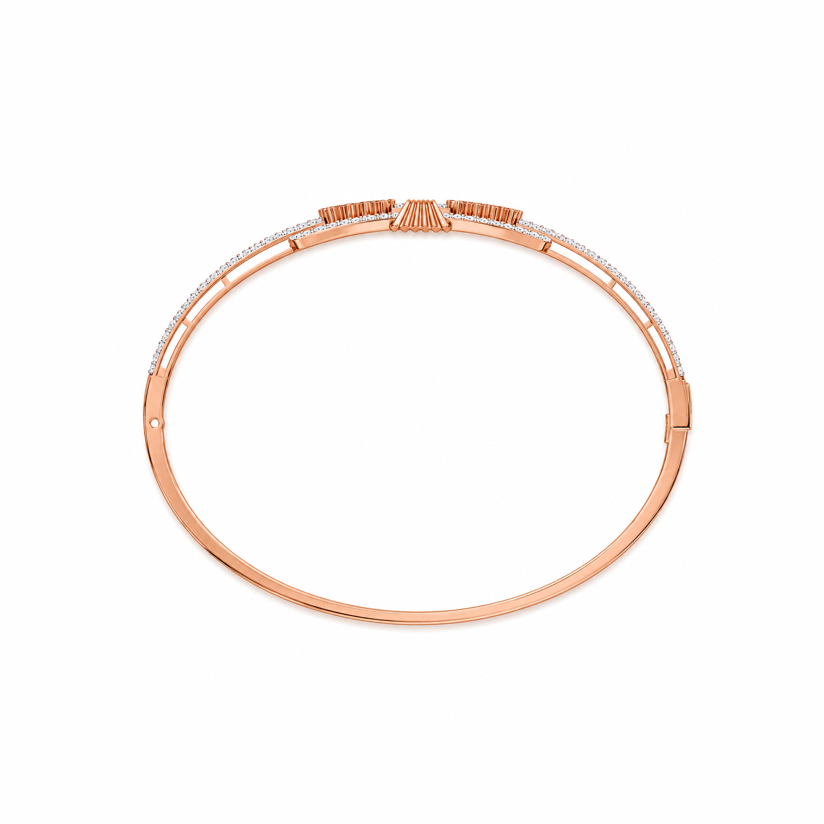 Rectangular Brilliance Diamond Bracelet - Image 3