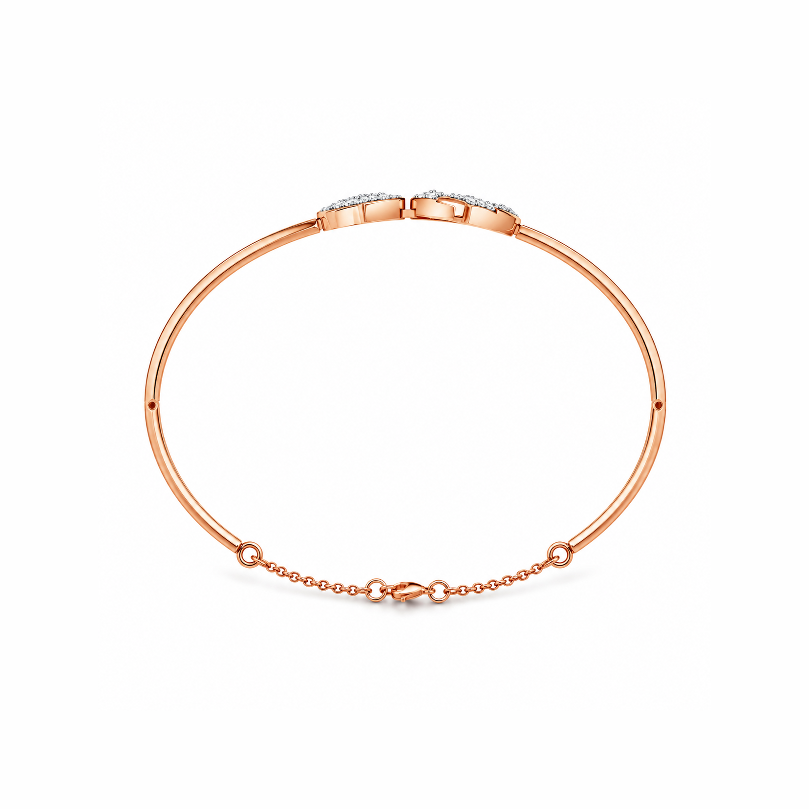 Elegant Duo Square Bracelet - Image 3