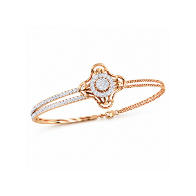 Dual Elegance Diamond Bracelet
