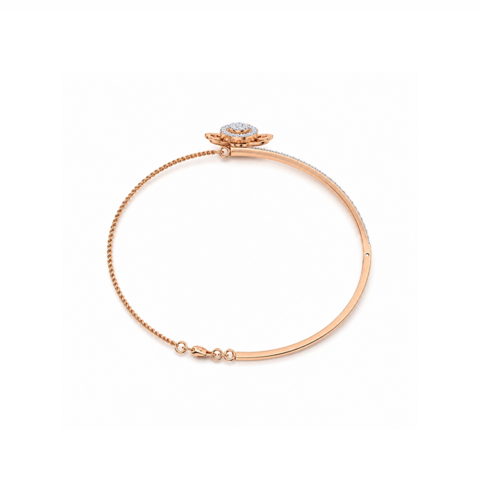 Dual Elegance Diamond Bracelet