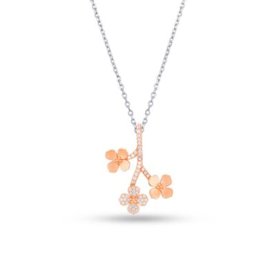 FLORAL BRILLIANCE PENDANT