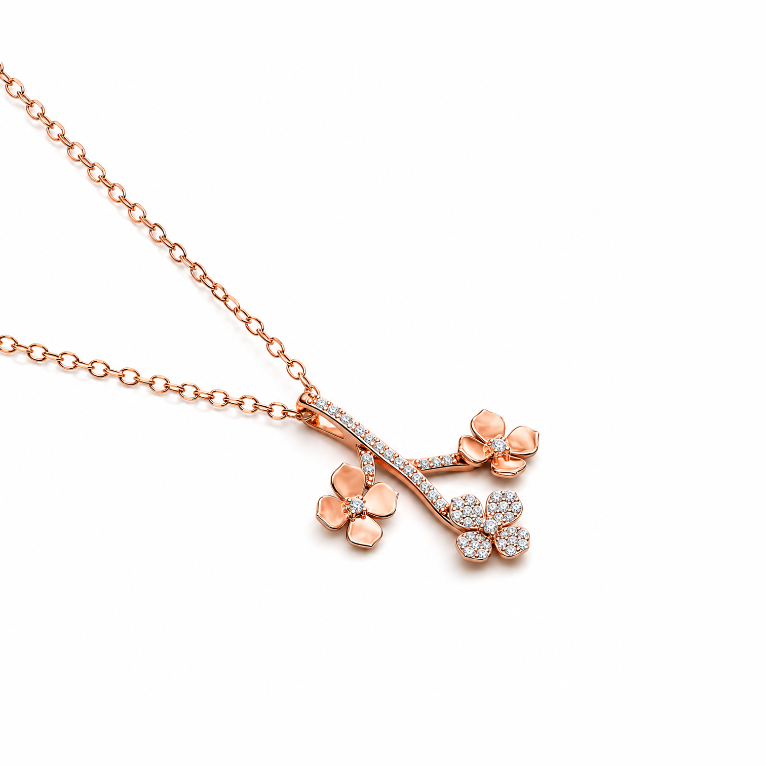 FLORAL BRILLIANCE PENDANT - Image 2