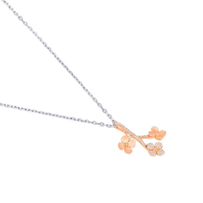 FLORAL BRILLIANCE PENDANT